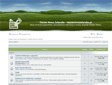 Tablet Screenshot of forum.naszanowazelandia.pl